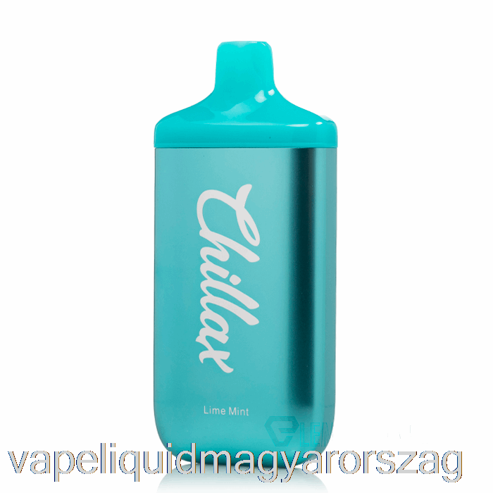 Chillax 9000 Eldobható Lime Menta Vape Toll